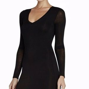 NEW BCBG Women’s Tori Black Bodycon Dress Sz Small